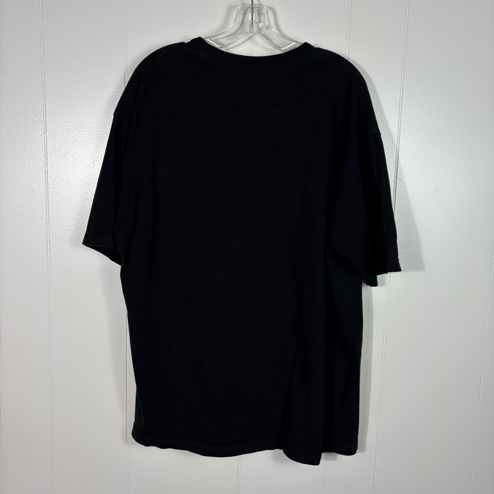 4Hunnid Fourever Black Old English Logo Unisex Streetwear T-Shirt XL Rapper YG - Picture 4 of 4
